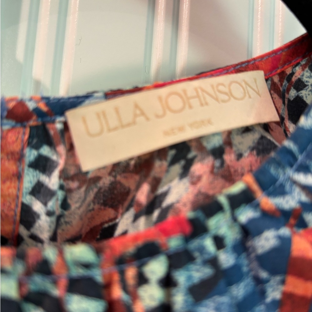 Ulla Johnson Multicolor Geometric Top - Picture 2 of 3